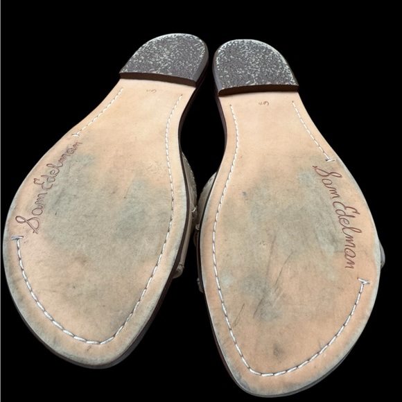 Sam Edelman Tan Minimalist Sandals - Picture 3 of 5